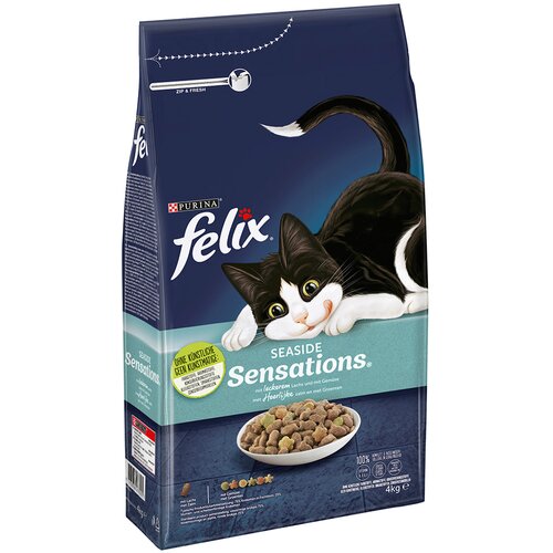 Felix Seaside Sensations z lososom - Varčno pakiranje: 2 x 4 kg Slike
