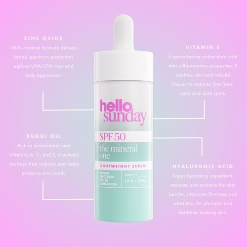 The mineral one Lightweight Serum SPF50 Slike