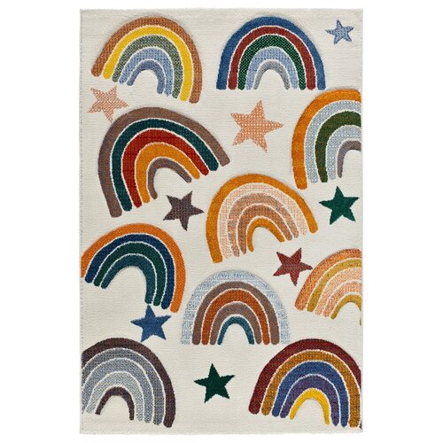 Universal Kremno bela otroška preproga 120x170 cm Balloon – Cene