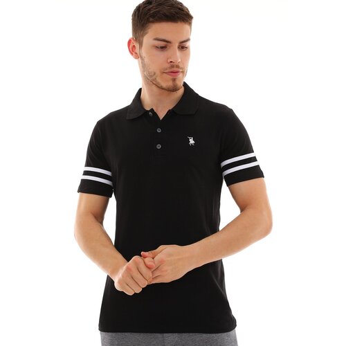 Dewberry T8585 MEN'S T-SHIRT-BLACK Slike