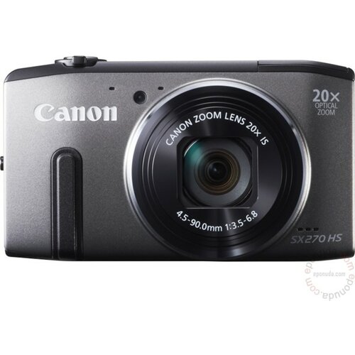 Canon Powershot SX270 HS Grey digitalni fotoaparat Slike