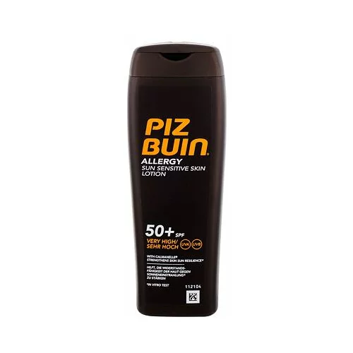 Piz Buin Allergy Sun Sensitive Skin Lotion SPF50 losjon za sončenje za kožo nagnjeno k alergijam 200 ml