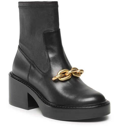 Coach &amp;Scaron;kornji Kenna Leather Bootie CK031 Black BLK Slike