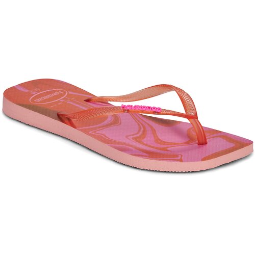 Havaianas Japonke SQUARE JELLY Rožnata Cene