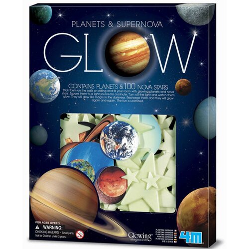 4M toys 4M Temno Sijoči Planeti &amp;amp; Supernova Slike