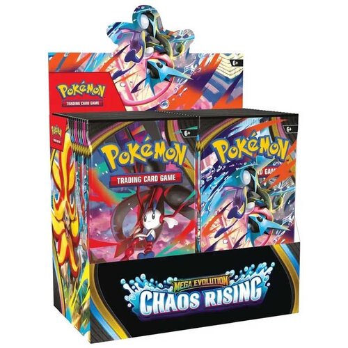 Pokemon Company International Dru&amp;scaron;tvena igra Pokemon - TCG: Mega Evolution - ME04: Chaos Rising Booster Slike