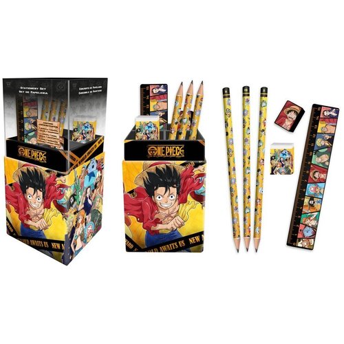 Kids Licensing Držači za olovke One Piece s priborom za pisanje Slike