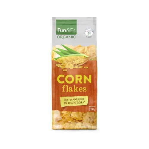 Florida Bel Fun&Fit organski corn flakes 250g kesa Slike