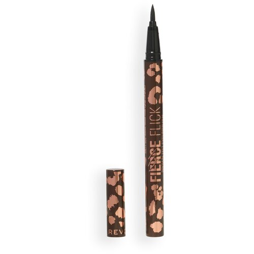 REVOLUTION MAKE UP Fierce Flick precizno vodoodporno črtalo odtenek Mocha Brown 0.6 ml Slike