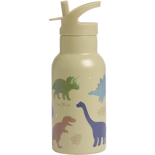 A Little Lovely Company nerjavni bidon za pijačo, 350 ml – dinozavri Cene