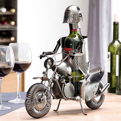  Metalni stalak za vino motorista Slike