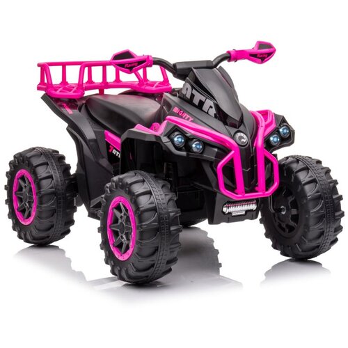 Lean_Toys Otroški štirikolesnik na akumulator GTS 12V Roza lea Cene