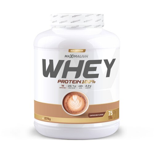 Maximalium Whey Protein, Kapućino, 2270 g Slike