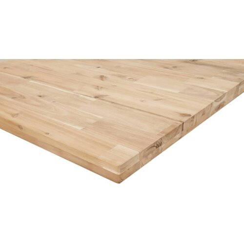  Plutajuće police 4 kom 60x40x4 cm Neobrađeno puno drvo akacije Slike