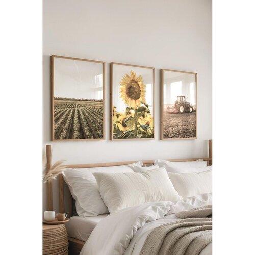 WALLXPERT Ç-300356 - 3040 set dekorativnih slika u više boja (3 komada) Cene
