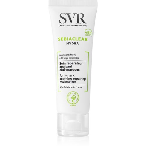 SVR Sebiaclear Hydra umirujuća i hidratantna krema za nesavr&amp;scaron;enosti na licu 40 ml Slike