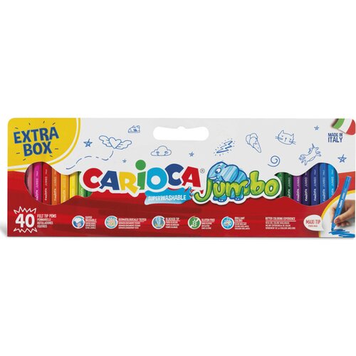  Jumbo 40-dijelni maxi set flomastera - Cijene