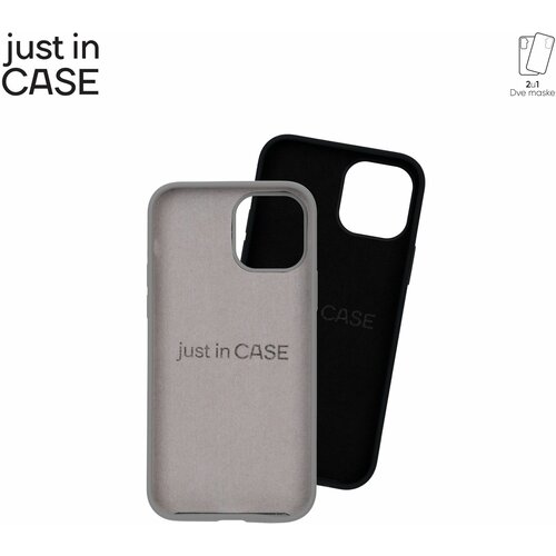 Just In Case 2u1 extra case mix plus paket crni za iphone 12 Cene