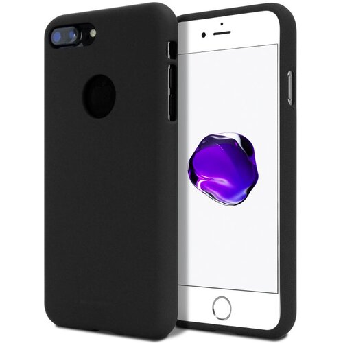  Gumijasti / gel etui Mercury Soft Feeling za Apple iPhone 7 Plus / iPhone 8 Plus (5.5") - črni Cene