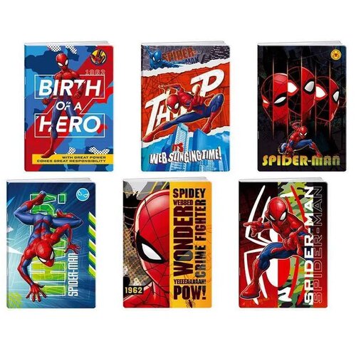  Premium, sveska sa UV lakom, Spider-Man, A5, blanko, 50 lista Cene