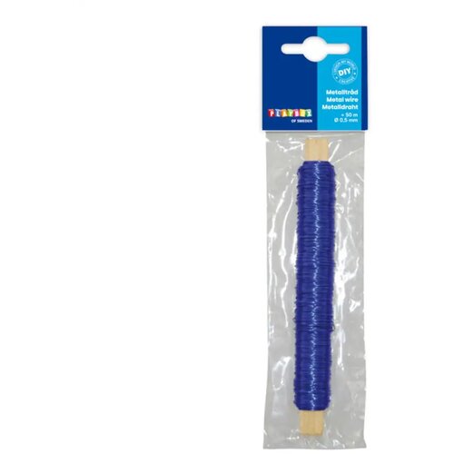 Playbox PlayBox: Kovinska vezica v modri barvi 0,5mm 50m Cene