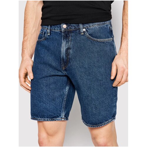 Guess Kratke hlače &amp;amp; Bermuda M2GD27 D4HQB Modra Slike
