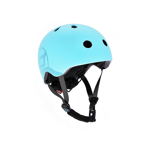 Scoot&amp;amp;Ride&amp;reg; Dečija kaciga Blueberry, Tirkizna Slike