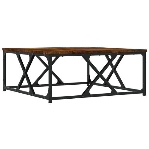  Stolić za kavu boja hrasta 70x70x30 cm konstruirano drvo Slike