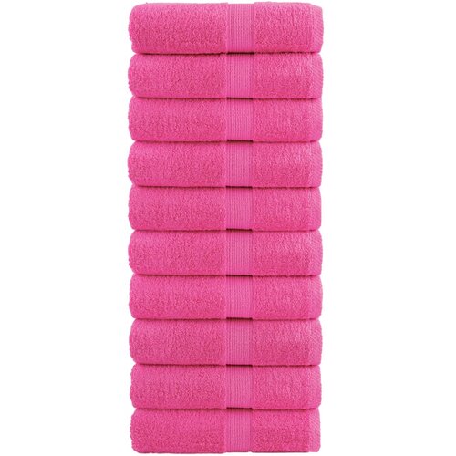 Premium ručnici za goste SOLUND 10 kom. ružičasti 30x50 cm 600 g/m&amp;sup2; Slike