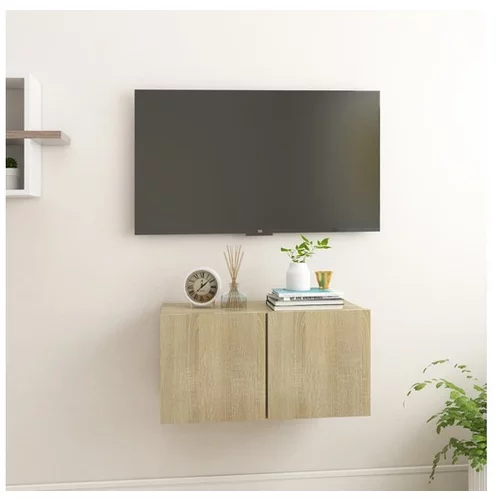  Viseča TV omarica sonoma hrast 60x30x30 cm