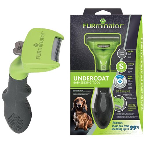 Furminator Alat za dugodlake pse do 9 kg, Zeleni Cene