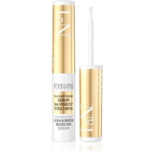 Eveline Cosmetics No. 1 stimulativni serum za rast tepavica i obrva s peptidima 4 ml Cene