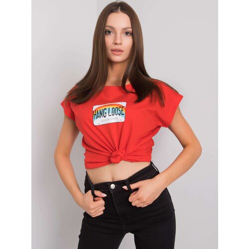 FANCY T-shirt-FA-TS-7137.29P-red Cene