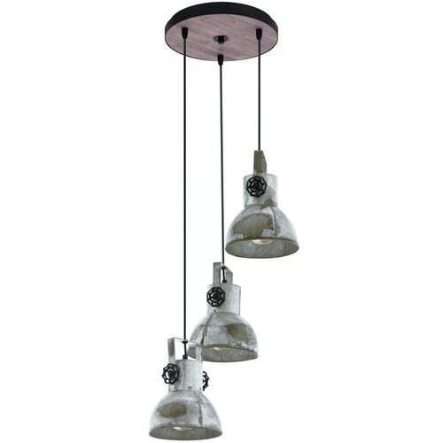 Eglo Viseća lampa BARNSTAPLE 3xE27 &Oslash;270 patinirani cink 49647 Cene
