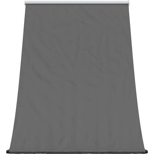 Tenda na uvlačenje antracit 150 x 150 cm od tkanine i čelika Slike