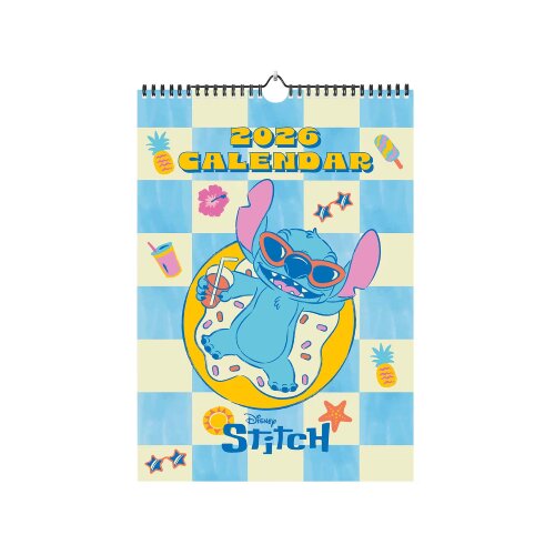 Grupo Erik Editores S. L. Disney, Lilo &amp;amp; Stitch - Zidni kalendar 2026 - Disney, Lilo and Stitch, A3 Slike