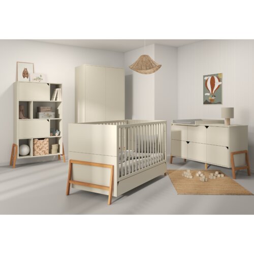 BELLAMY Lotta komoda s 6 ladica, latte Slike
