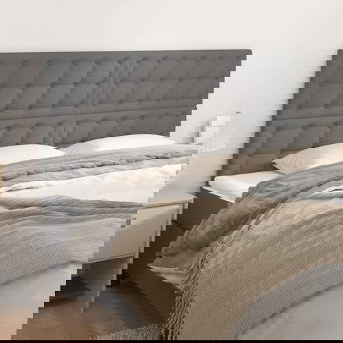 vidaXL Uzglavlje 4 kom sivi 90x5x78/88 cm od umjetne kože Cijene