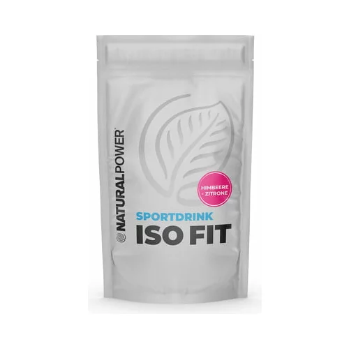 Natural Power Sportdrink ISO FIT 400 g - malina - limun