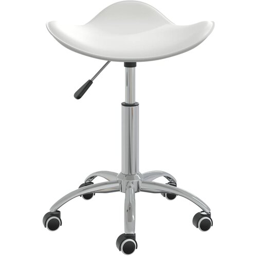Maison Chic Vrtljiv Jedilni stoli - Vzorci stoli belo umetno usnje A1688, (22031100) Slike