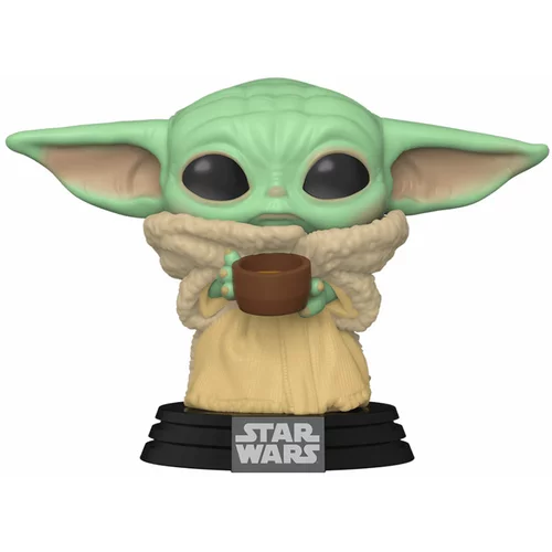 Funko Star Wars: The Mandalorian The Child with Cup POP! Figura