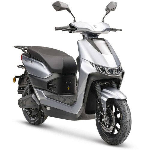 Yadea T9L Plus (45 km/h, do 120km dometa), srebrn Slike