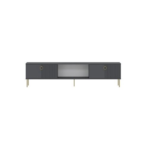 Hanah home TV komoda, 180x45x30 cm, antracit Slike