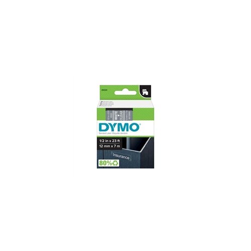 Dymo Traka D1 45020, 12 mm / 7 m (bijela/prozirna), original Cijene