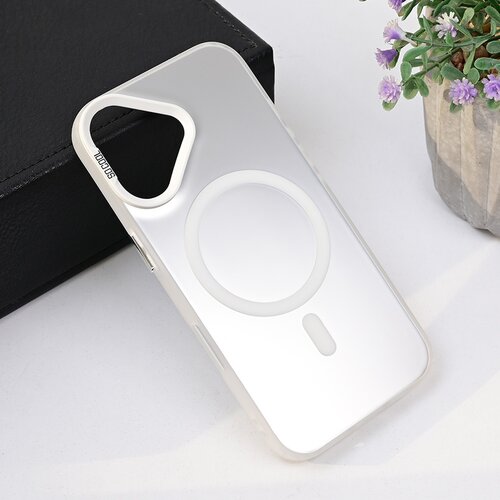  torbica magsafe clear za iphone 16 6.1 srebrna Cene