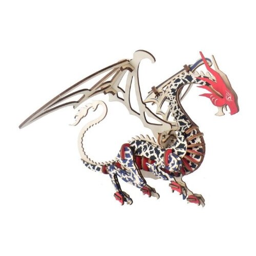  Čarolijashop 3d drvena slagalica - Leteći zmaj ( 267) Slike