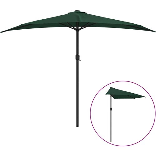  suncobran s aluminijskom &amp;scaron;ipkom 300 x 155 cm zeleni Slike