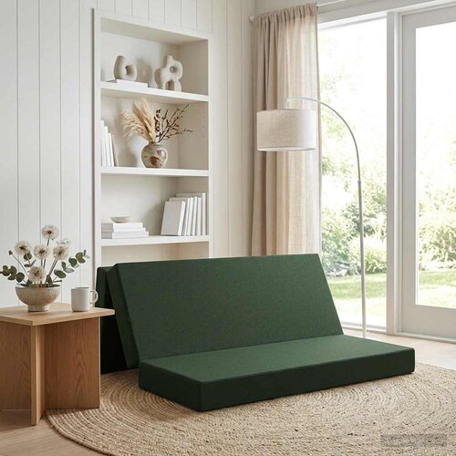 SOFA na razvlačenje 180 x 67 x 45 cm Tamnozelena Cijene