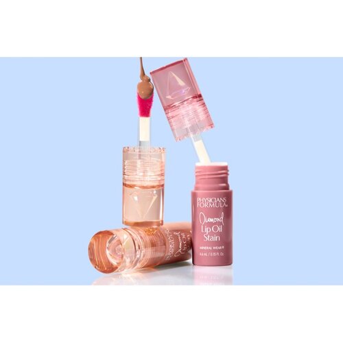 Physicians Formula Mineral Wear&amp;reg; Diamond Lip Oil Stain tonirajuće ulje za usne nijansa Natural Nude 4.6 ml Slike