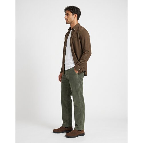 Polo Ralph Lauren Srajce z dolgimi rokavi CHEMISE AJUSTEE COL BOUTONNE EN POLO FEATHERWEIGHT Kostanjeva Slike